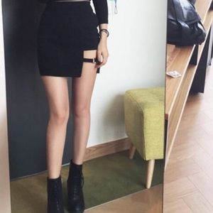Black Mini Skirt